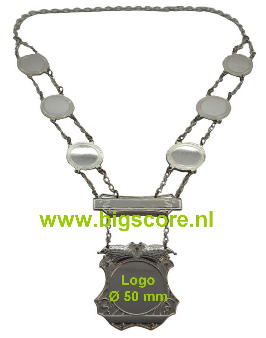 63 Prinsenketting standaard in 3 kleuren